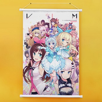 YouTuber anime wall scroll