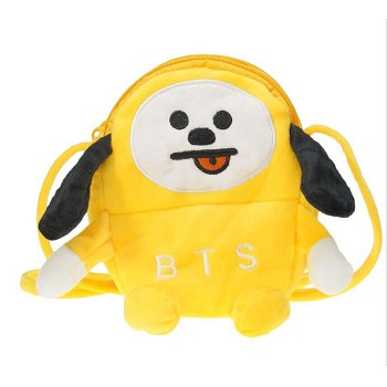 BTS plush satchel shoulder bag