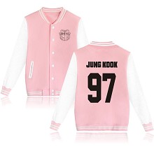 BTS JUNG KOOK 97 cotton thick hoodie coat jacket c...