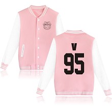 BTS V 95 cotton thick hoodie coat jacket cloth