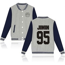 BTS JIMIN 95 cotton thick hoodie coat jacket cloth