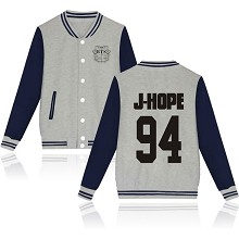 BTS J-HOPE 94 cotton thick hoodie coat jacket clot...