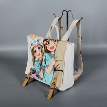 Cells At Work anime canvas backpack bag