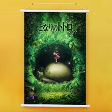 Totoro anime wall scroll