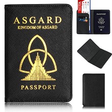 Black Panther Passport Cover Card Case Credit Card...