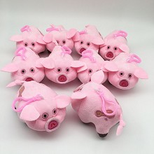 4inches Gravity Falls pig anime plush dolls set(10pcs a set)