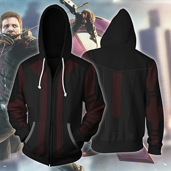 Hawkeye 3D printing hoodie sweater cloth