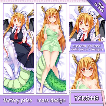 Kobayashi-san Chi no Maid Dragon anime two-sided long pillow