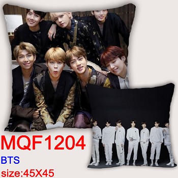 BTS star two-sided pillow