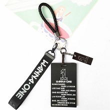 BTS card set key chain