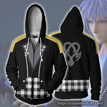 Kingdom Hearts Riku Keyblade anime 3D printing hoodie sweater cloth