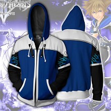 Kingdom Hearts anime 3D printing hoodie sweater cl...