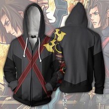 Kingdom Hearts anime 3D printing hoodie sweater cl...