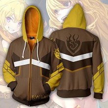 RWBY anime 3D printing hoodie sweater cloth