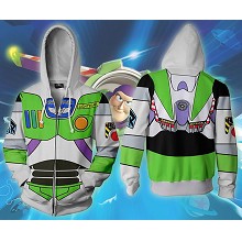 Buzz Lightyear 3D printing hoodie sweater cloth