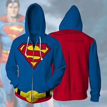Super man 3D printing hoodie sweater cloth