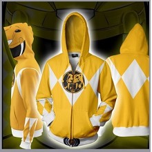 Power Rangers anime 3D printing hoodie sweater cloth