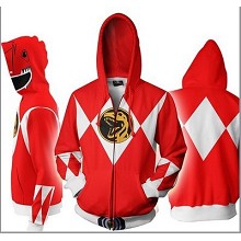 Power Rangers anime 3D printing hoodie sweater clo...