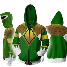 Power Rangers anime 3D printing hoodie sweater cloth