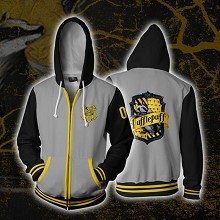 Harry Potter Hufflepuff 3D printing hoodie sweater...