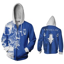 Harry Potter Ravenclaw 3D printing hoodie sweater cloth