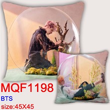 BTS star two-sided pillow