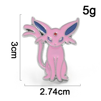 Pokemon Espeon anime brooch pin