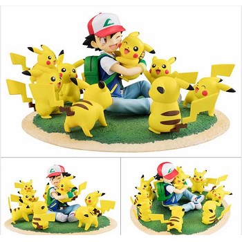 Pokemon anime figures a set