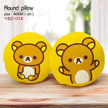 Rilakkuma anime round pillow