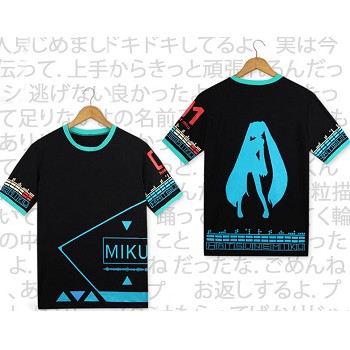 Hatsune Miku anime cotton t-shirt