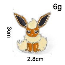 Pokemon Flareon anime brooch pin