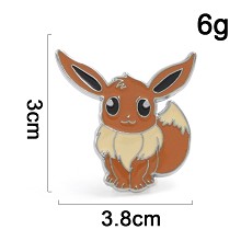 Pokemon Eevee anime brooch pin