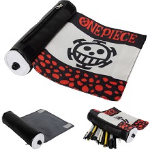  One Piece anime canvas pen bag pencil bag 