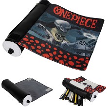 One Piece anime canvas pen bag pencil bag