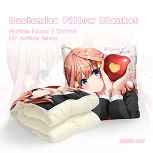 Gotoubun no hanayome pattern customize pillow blanket cushion quilt