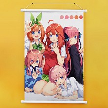 Gotoubun no hanayome anime wall scroll