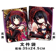 Date A Live anime documents bag pen bag