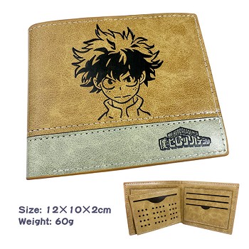 My Hero Academia anime wallet