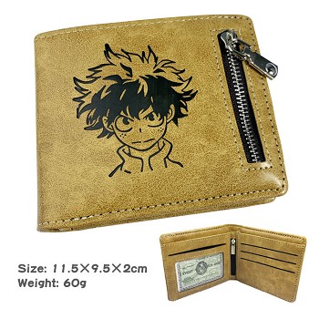 My Hero Academia anime wallet