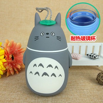 Totoro anime glass cup kettle