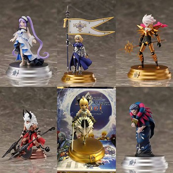 Fate anime figures set(6pcs a set)