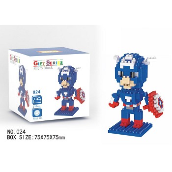 The Avengers Captain America Building Blocks 210PCS