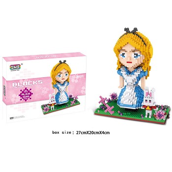 Disney Princess anime Building Blocks 1410PCS