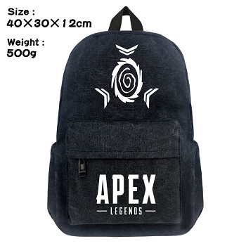 Apex Legends game canvas backpack bag