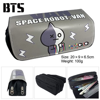 BTS pen bag pencil bag