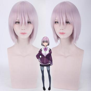 SSSS.GRIDMAN Shinjo Akane cosplay wig 35cm