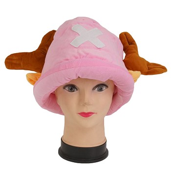 One Piece Chopper anime plush hat