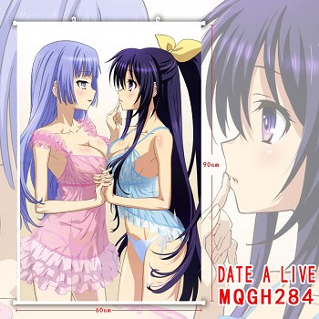 Date A Live anime wall scroll