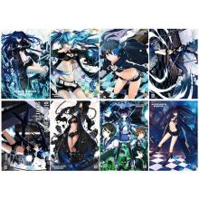 Black rock shooter anime posters(8pcs a set)