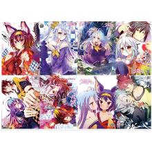 No game no life anime posters(8pcs a set)